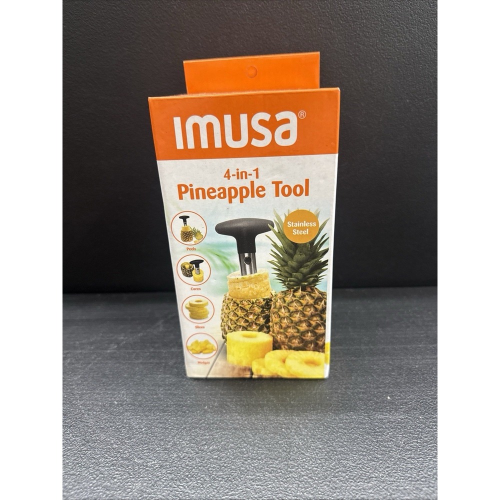 IMUSA Pineapple Tool  ~ 4-in-1 Stainless Steel